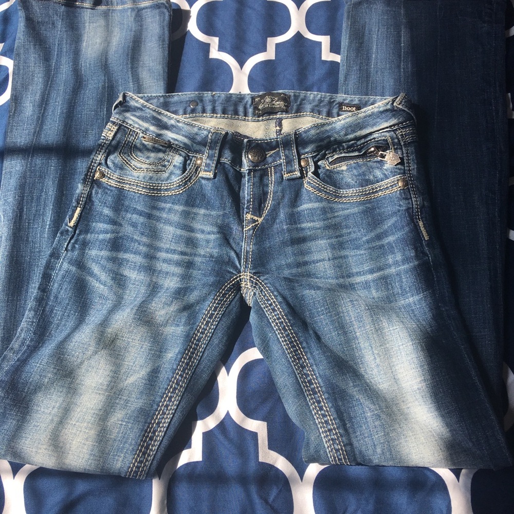 Express Bedrock Boot Jeans - Picture 3 of 9